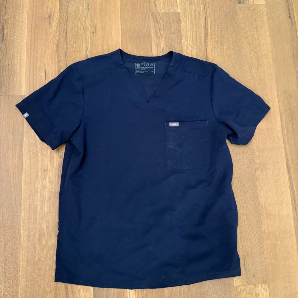 Navy Figs Scrub Set Medium